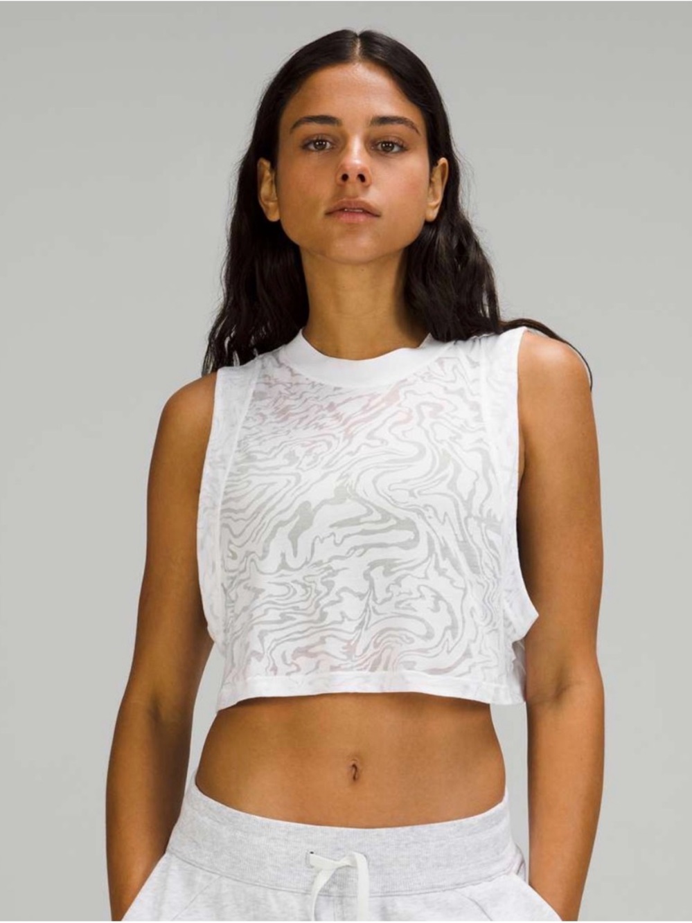 Lululemon all yours veil crop tank